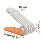Double layer shoe rack Adjustable Shoe Rack Storage