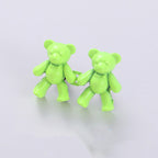 8pcs/4pairs Bear Waist Tight Magic Button Adjustable
