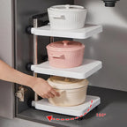 Kitchen Storage Cart 3-Tier Utility Cart
