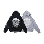 Sp5der OG Web Hoodie Black