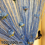 Hanging Vestibule String Rose Curtain