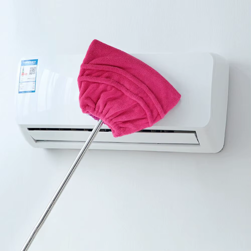 3Pcs Universal Reusable Coral Velvet Broom Cover