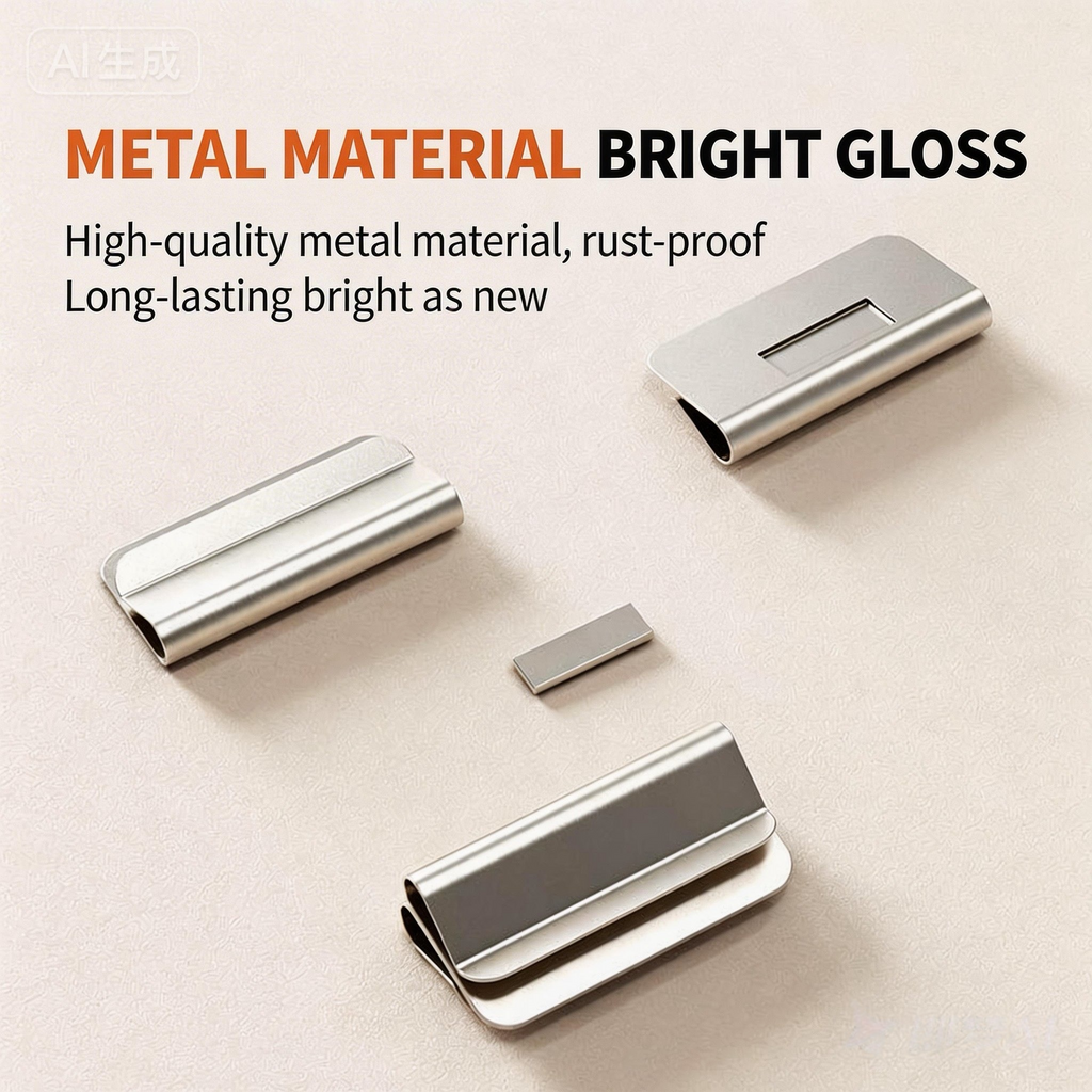 5 Pairs Strong Magnetic Curtain Clips