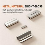 5 Pairs Strong Magnetic Curtain Clips