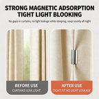 5 Pairs Strong Magnetic Curtain Clips