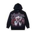 EMOTION Fallen Angel Graphic Pullover Hoodie