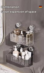 Glacier Pattern Suction Cup Shelf