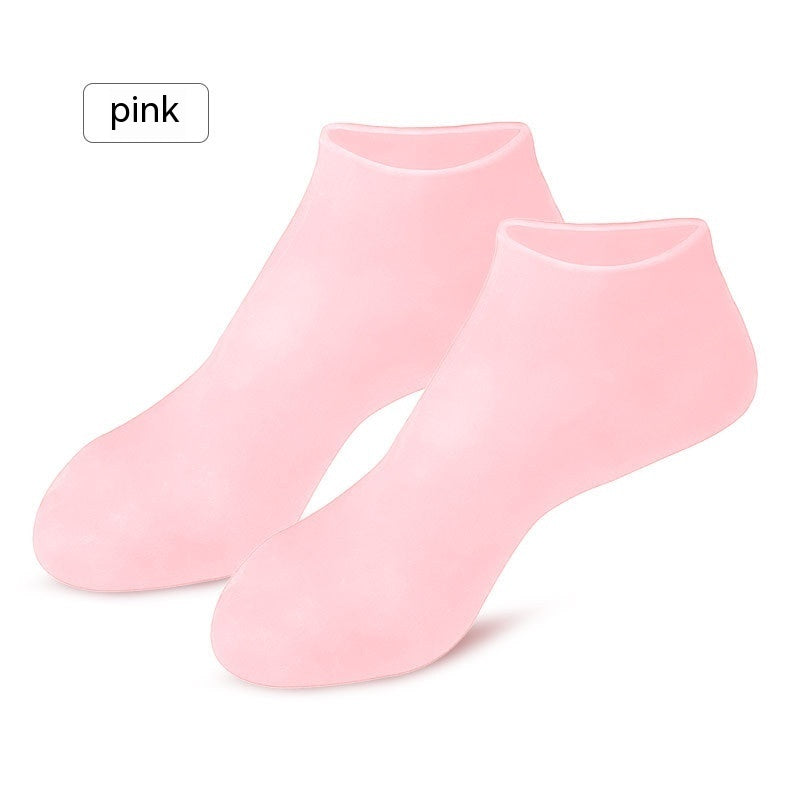 Foot Skin Care Elastic Socks Silicone Socks
