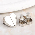 10 Pcs Heart-shaped Curtain Magnetic Clips