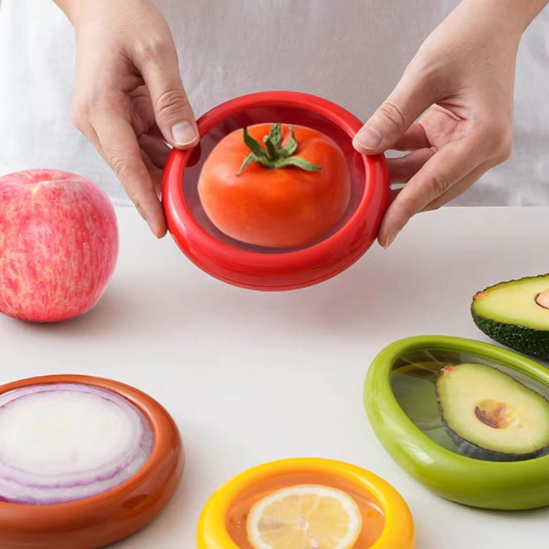 Silicone Fruit And Vegetable Fresh-keeping Box