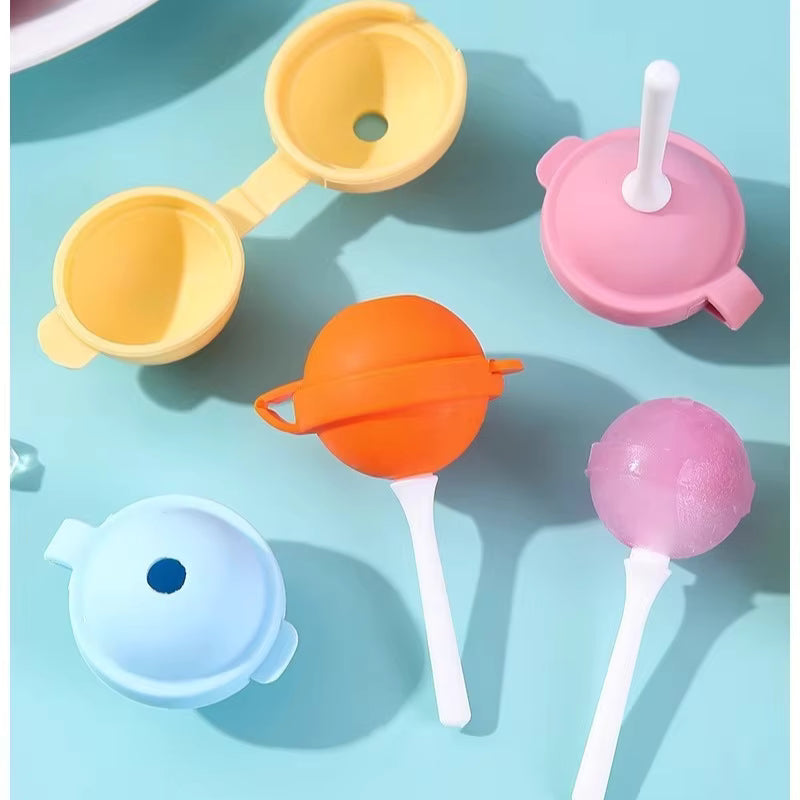 Mini Silicone Popsicle Mold DIY Lollipop Ice Cream Maker