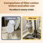 60 Pcs Universal Faucet Filter Cotton Bag