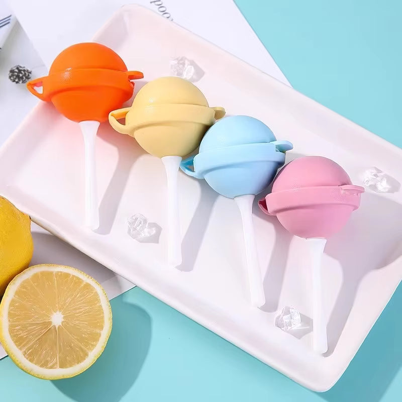 Mini Silicone Popsicle Mold DIY Lollipop Ice Cream Maker