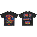 GodSpeed Out Of Many Washed Black T-Shirt