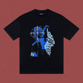TRAPSTAR Blue Graphic Streetwear T-Shirt