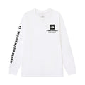 The North Face Half Dome Coordinates Graphic Long Sleeve T-Shirt – White
