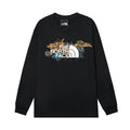 The North Face Nature Graphic Logo Long Sleeve T-Shirt – Black