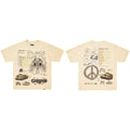 GodSpeed Military Blueprint Graphic T-Shirt