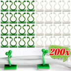 Invisible Plant Support Clips for Climbing Orchid Flower Ties