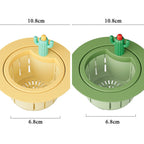 Sink Drain Basket Cartoon Cactus