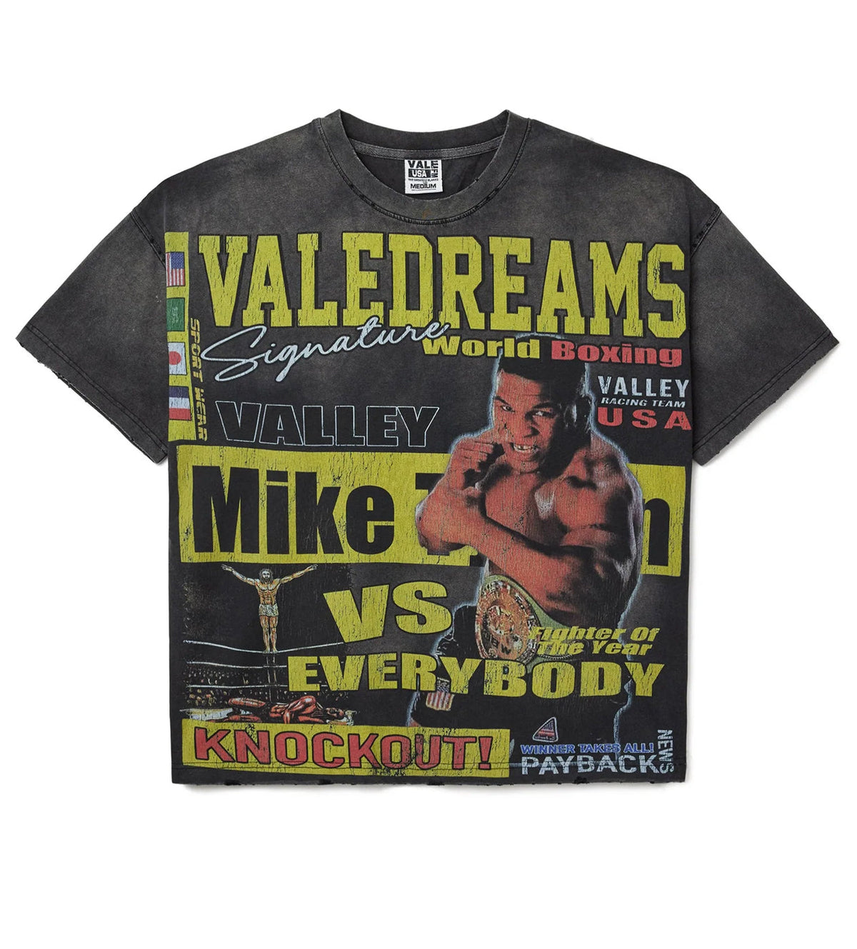 Vale Forever Iron Mike Tee Black