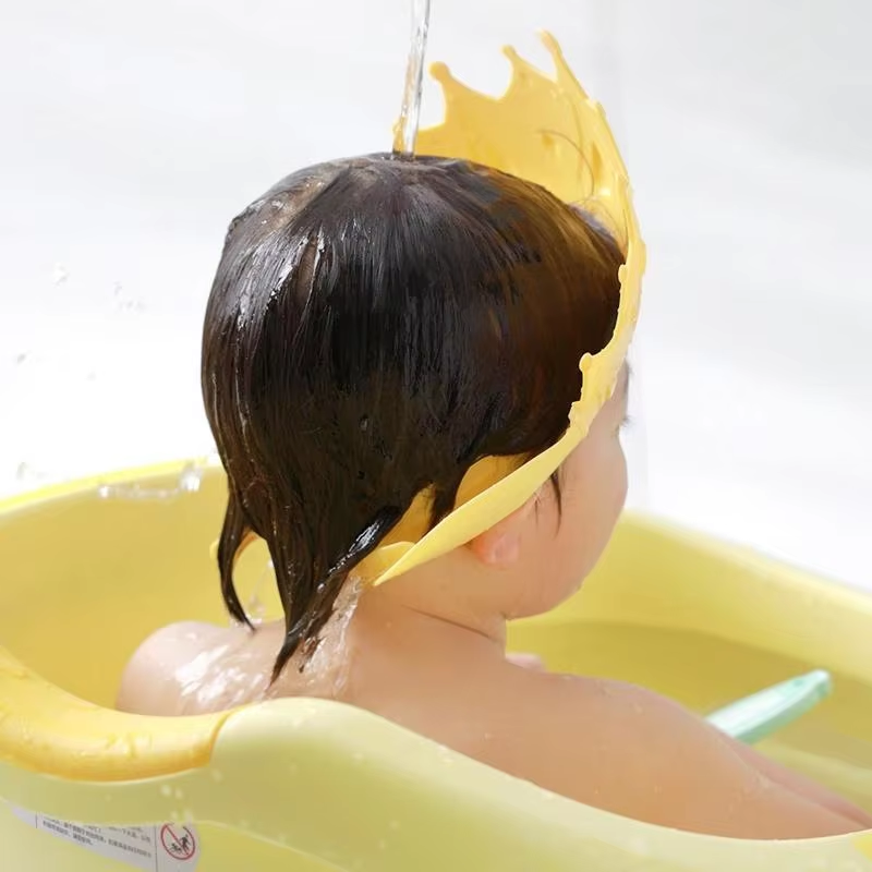 Adjustable Baby Shower Cap Bath Wash