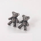 8pcs/4pairs Bear Waist Tight Magic Button Adjustable