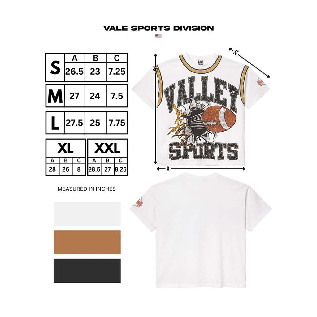 Vale Forever Classic Bling Tee White